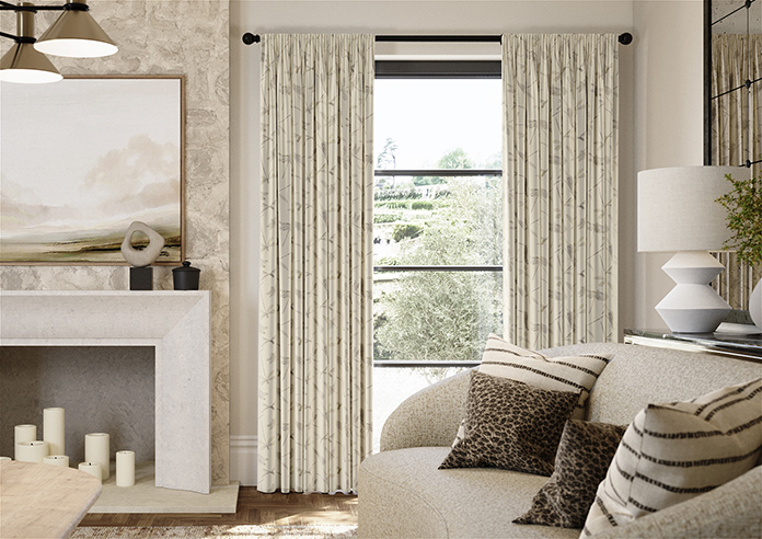 Dragonflies, Natural - Made to Measure Curtains - Image 3